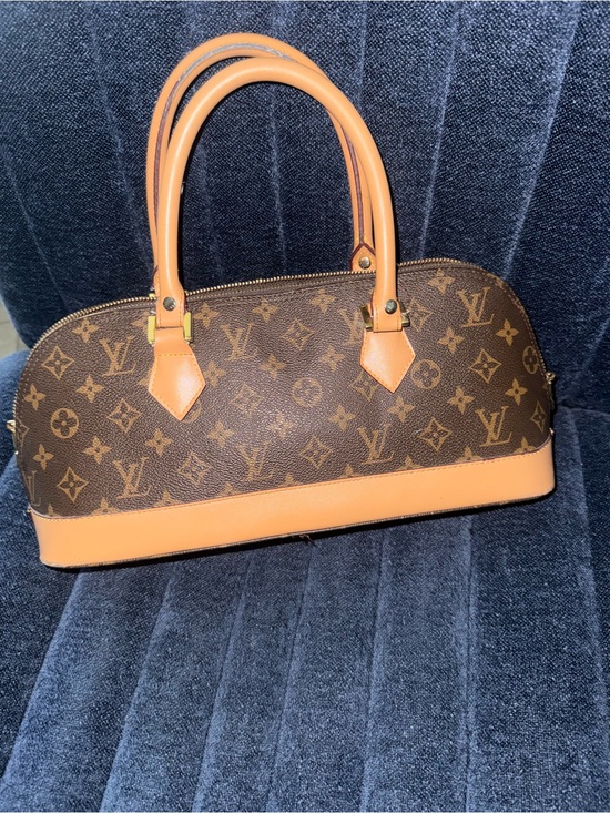 Louis Vuitton Handbags - Genuine leather monogrammed hand bag and Tan Leather Trim